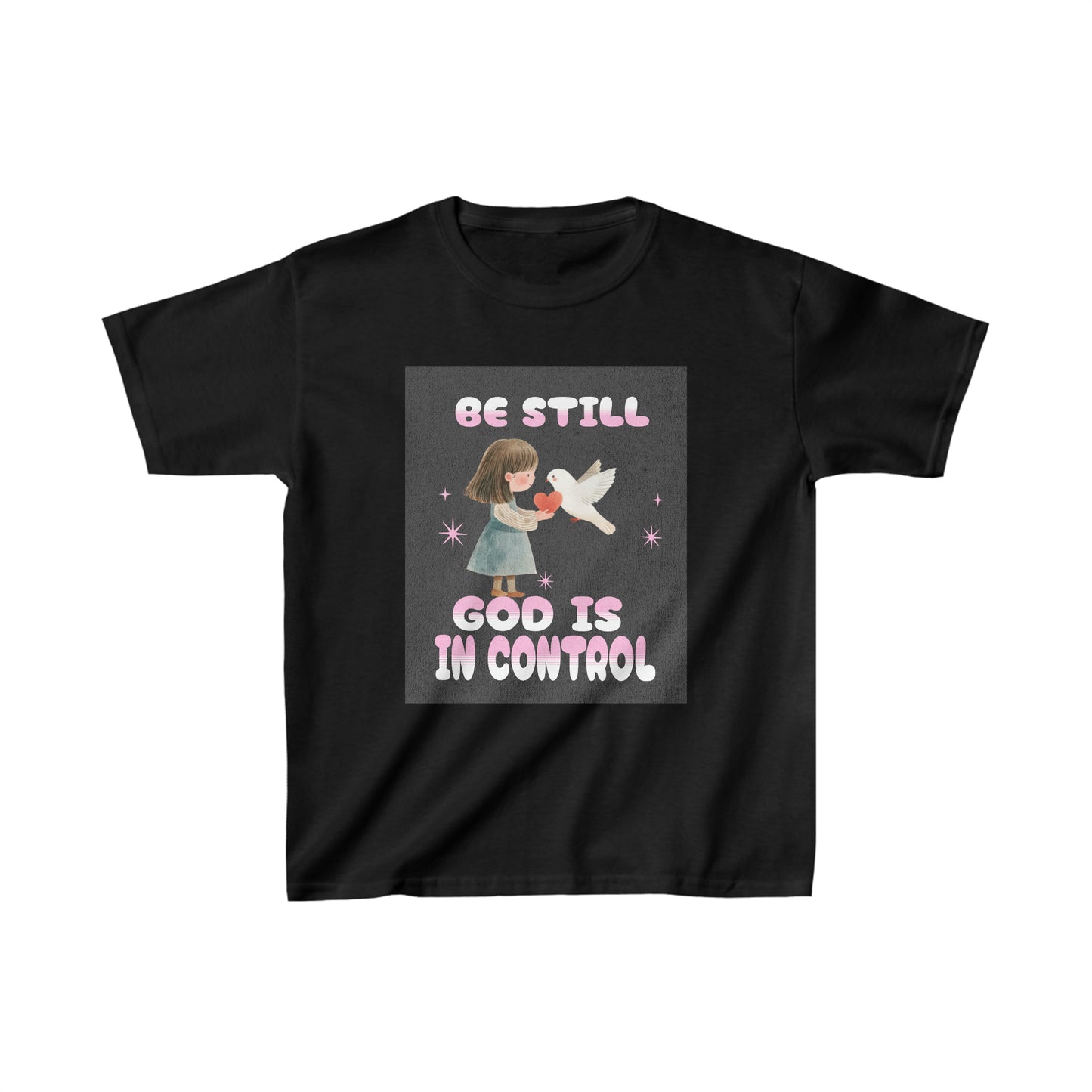 Children God Is In Control Tee