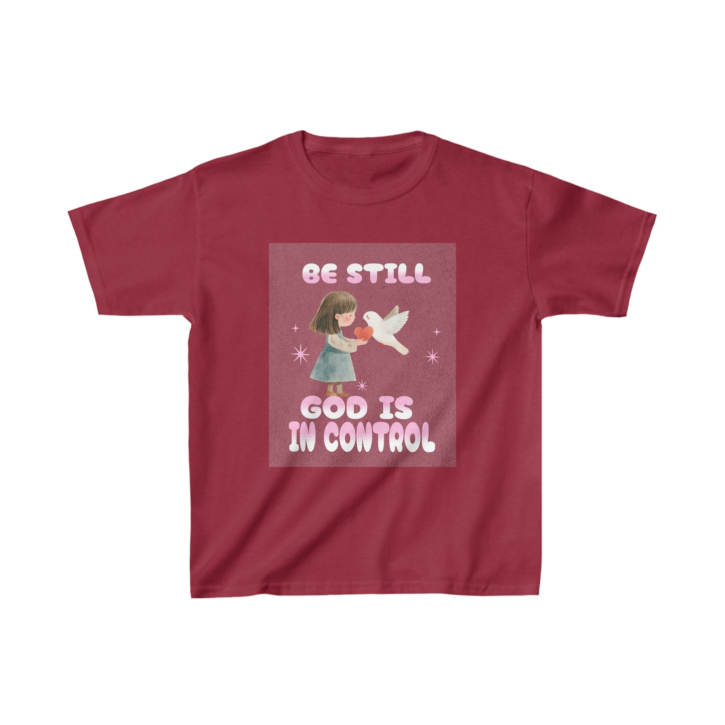 Children God Is In Control Tee