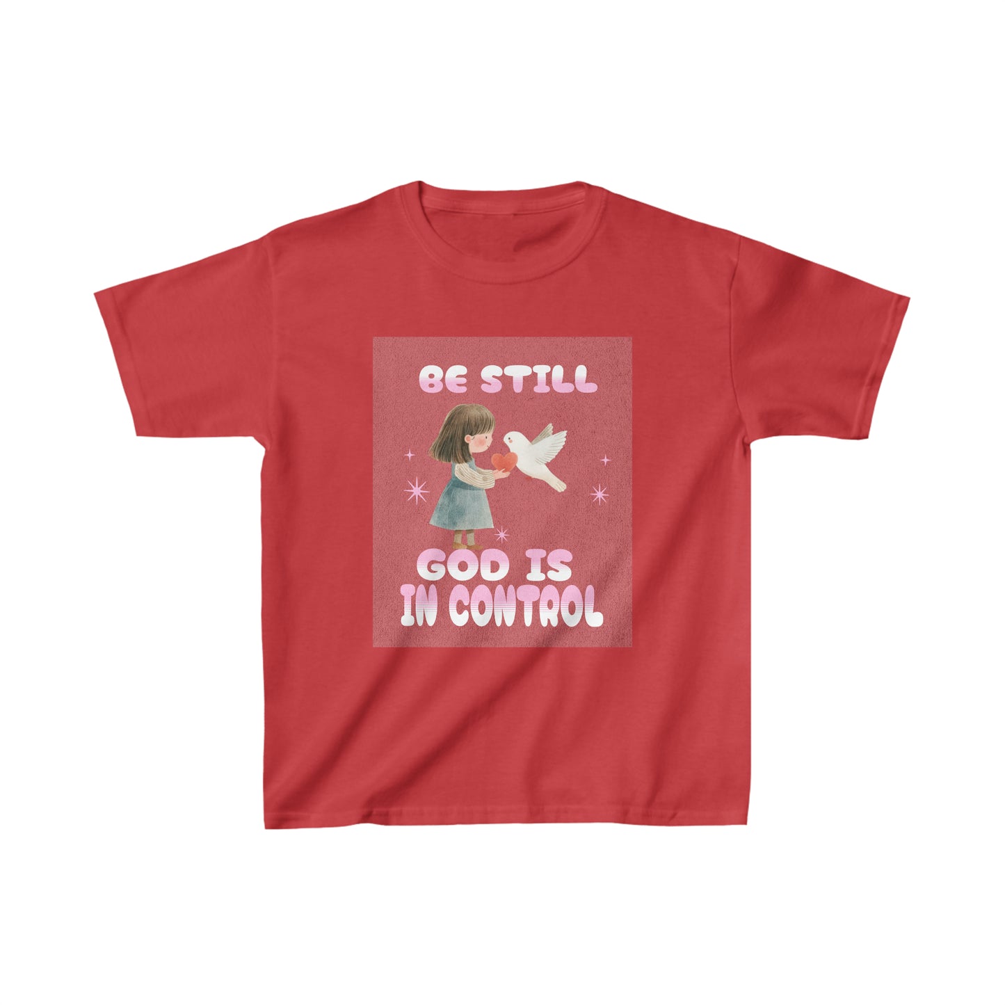 Children God Is In Control Tee