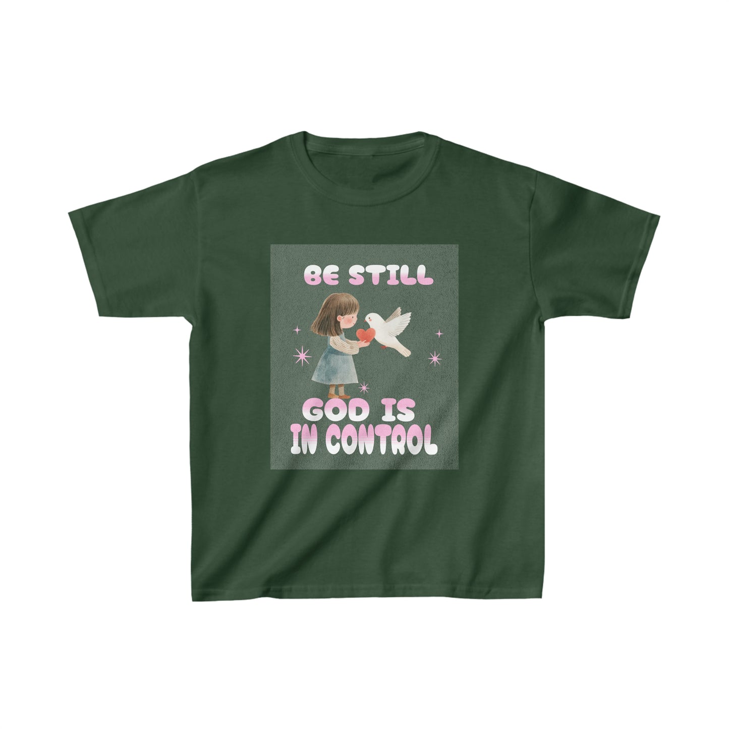Children God Is In Control Tee