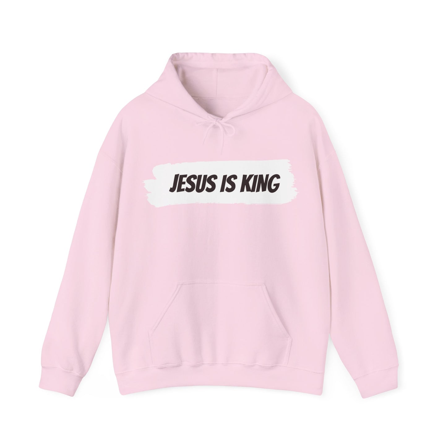 Jesus is King Hooded Sweatshirt, Unisex Hoodie, Christian Apparel, Religious Gifts, Faith-Based Sweatshirt, Church Wear