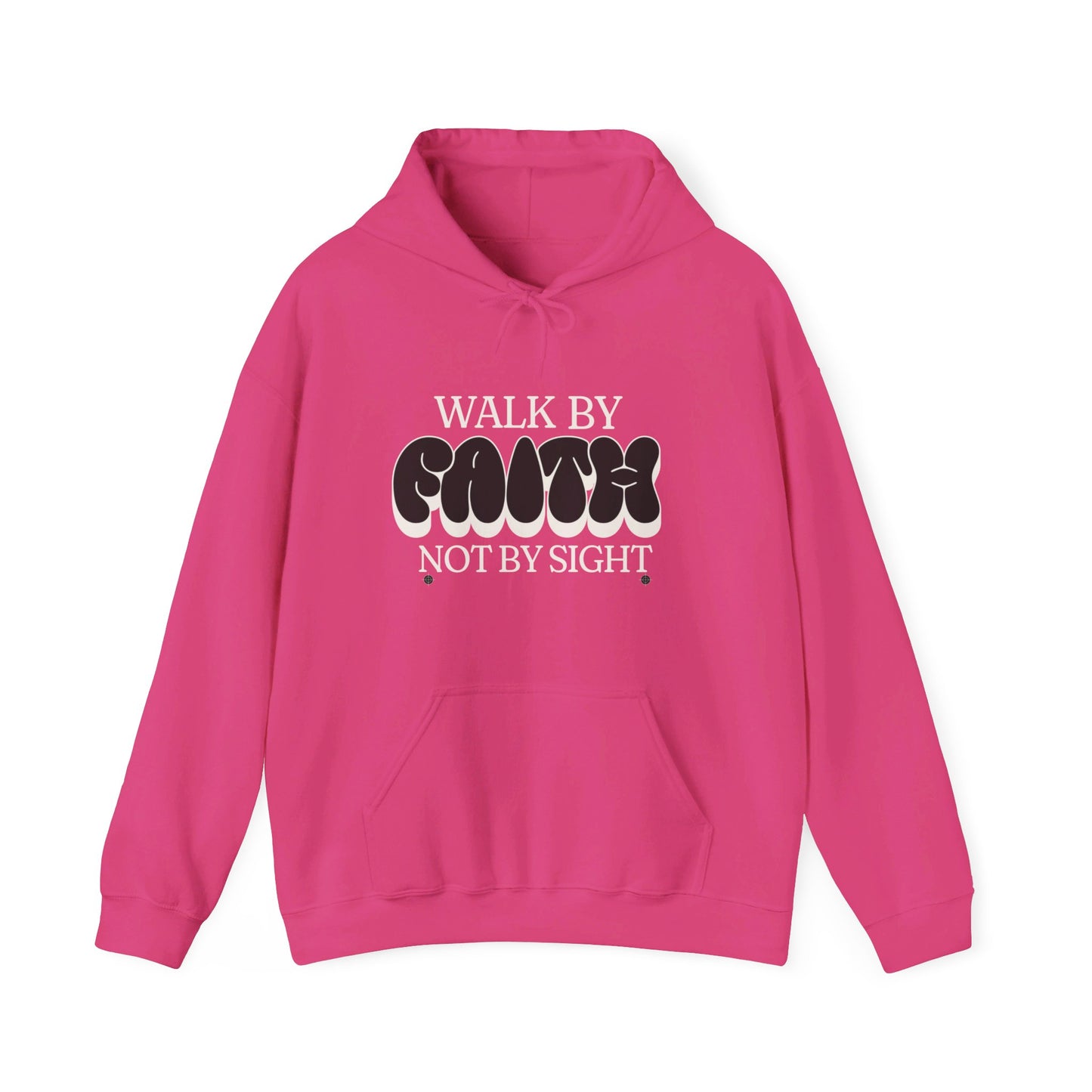 Unisex Walk By Faith Hooded Sweatshirt