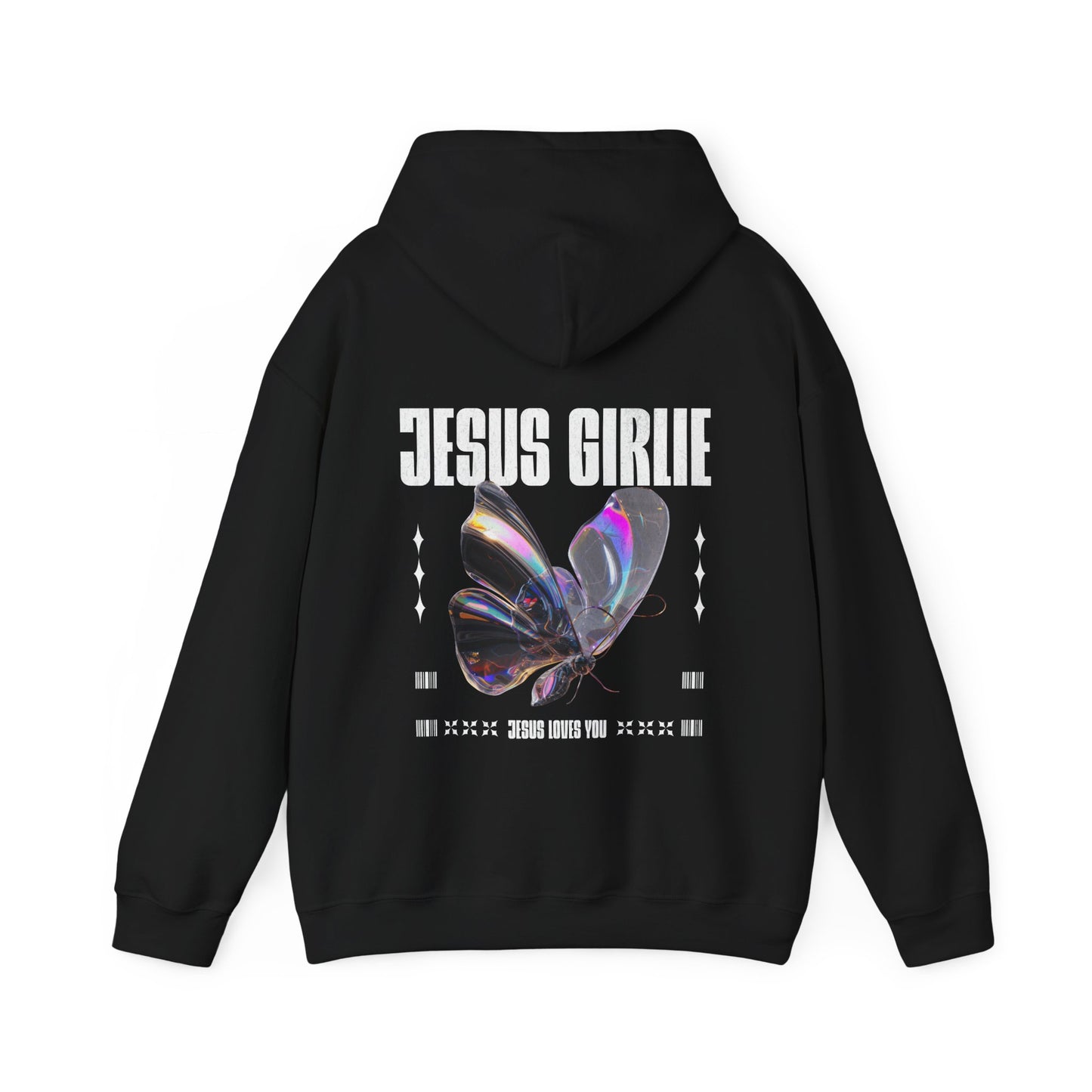 Jesus Girlie Hoodie