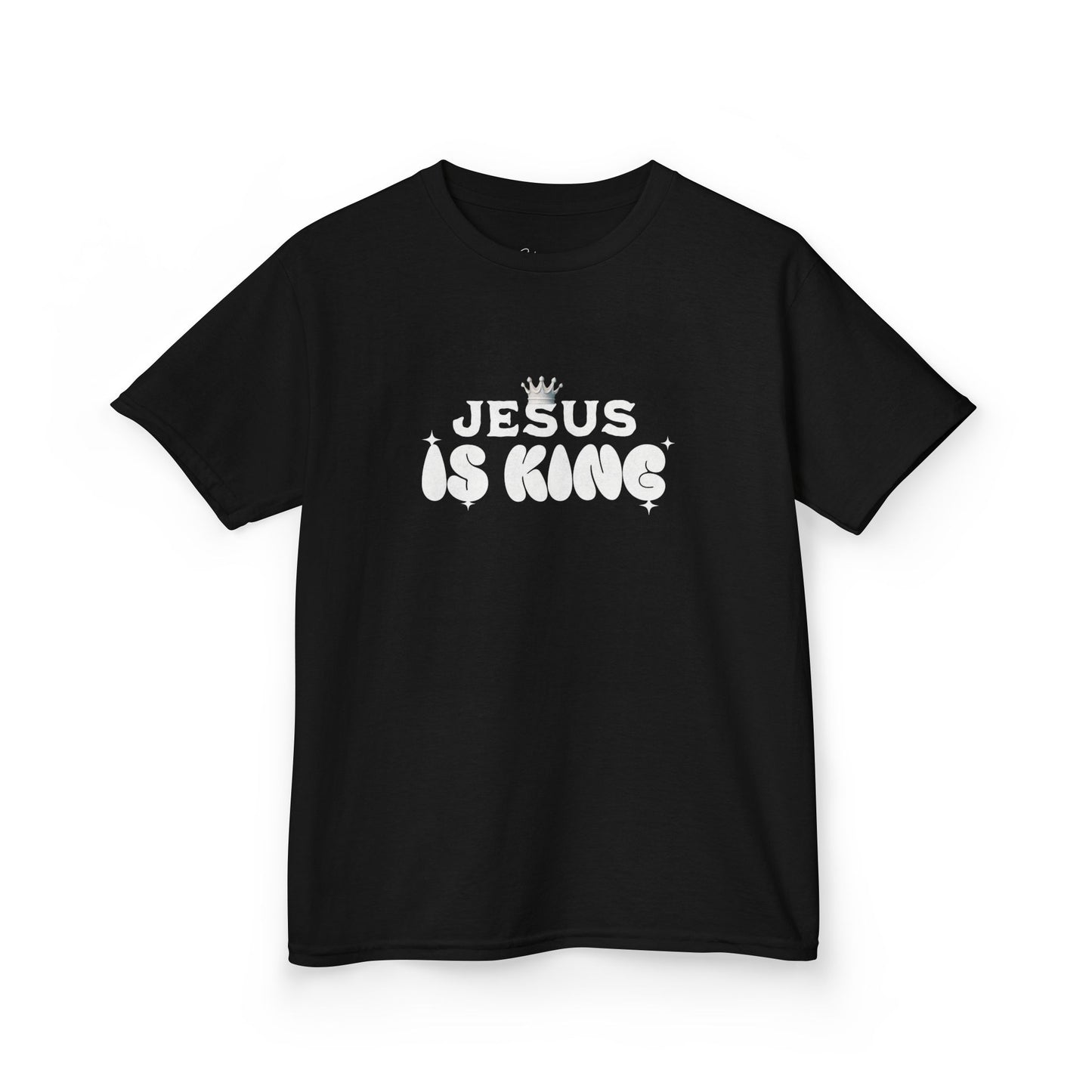 Unisex Kids Jesus is King T shirt (children)