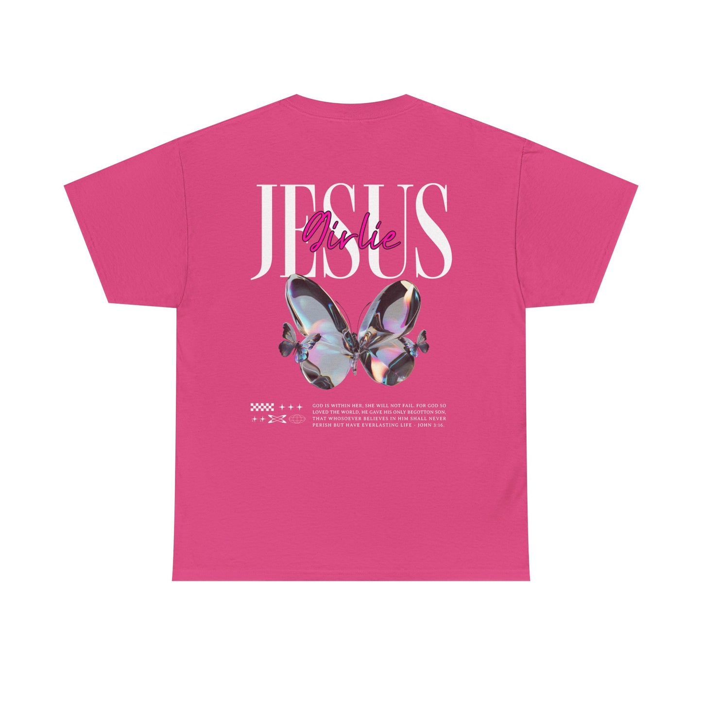 Jesus Girlie T Shirt