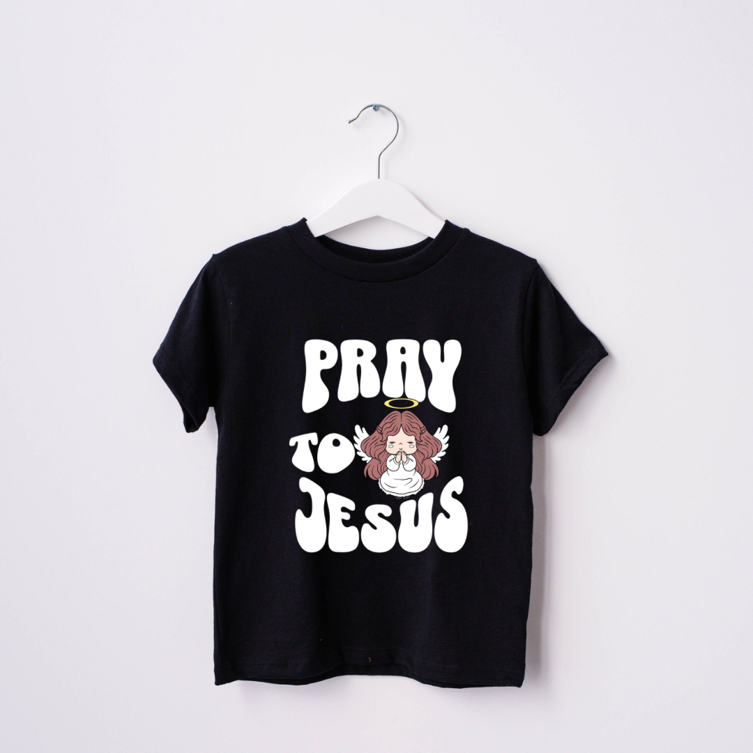 Children’s Pray To Jesus Tee