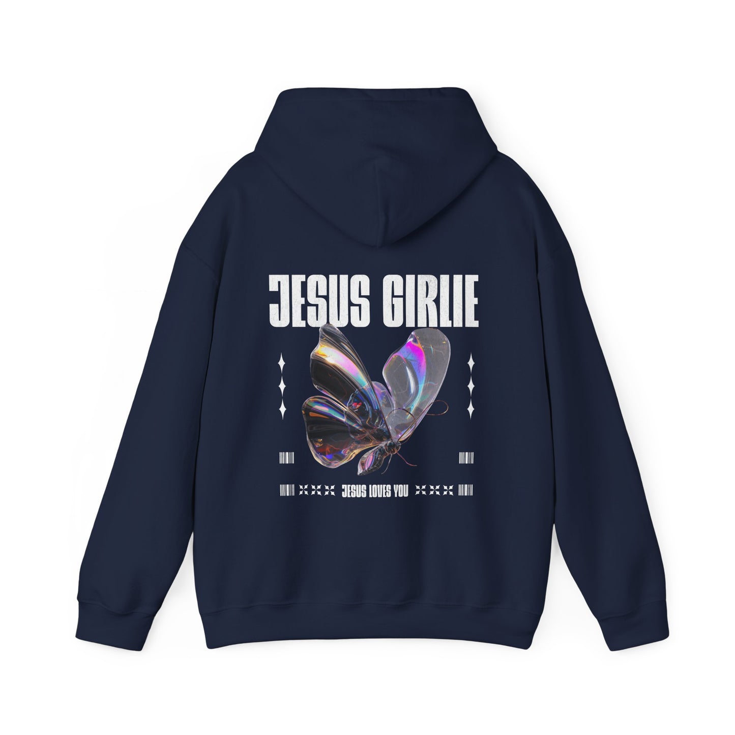 Jesus Girlie Hoodie