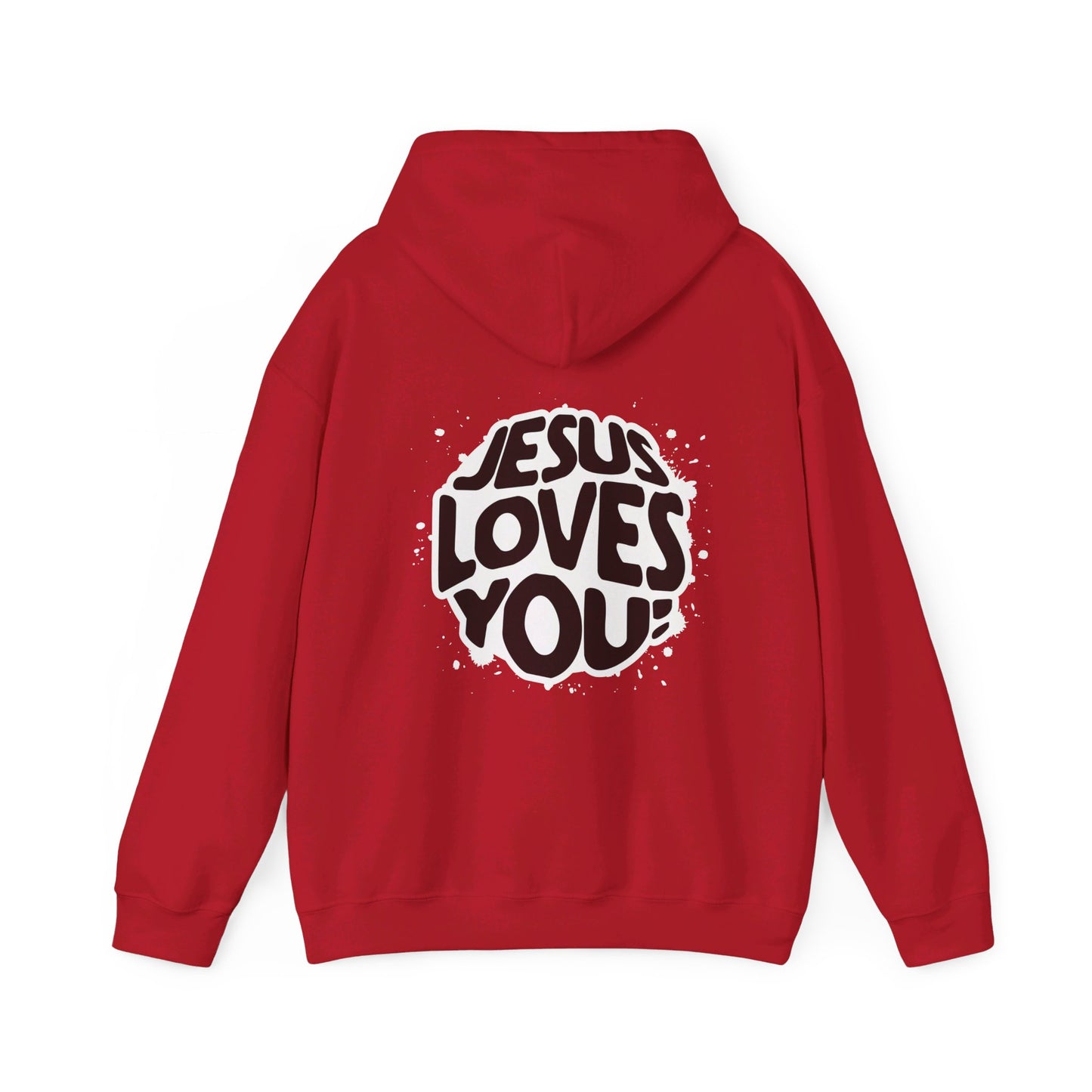 Jesus Loves You Hooded Jumper