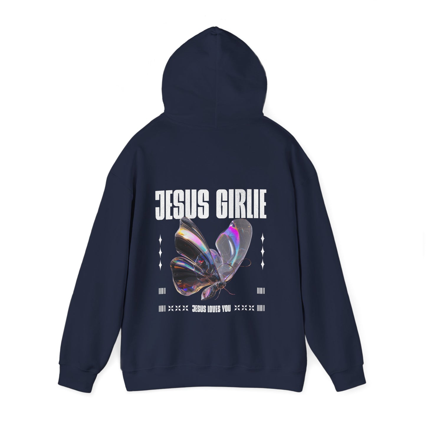 Jesus Girlie Hoodie