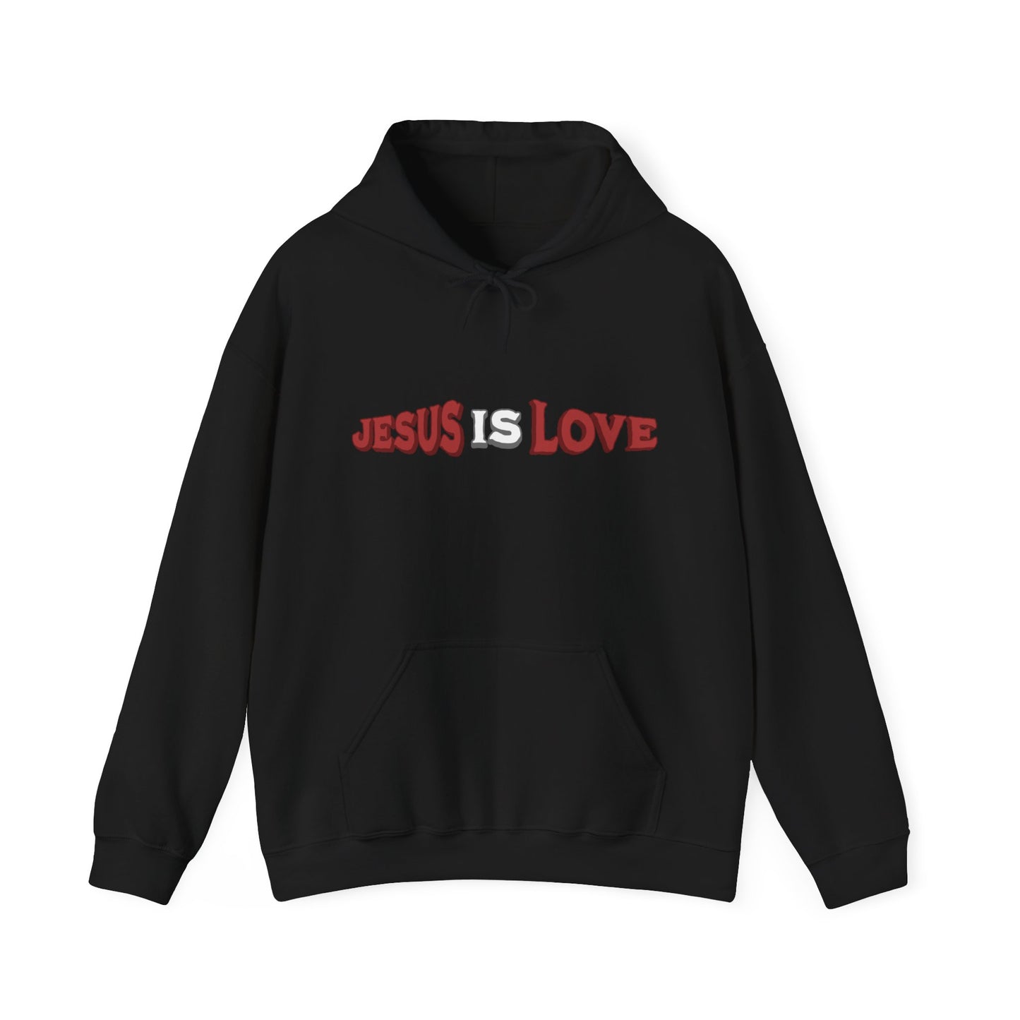Jesus Is Love Hooded Sweatshirt