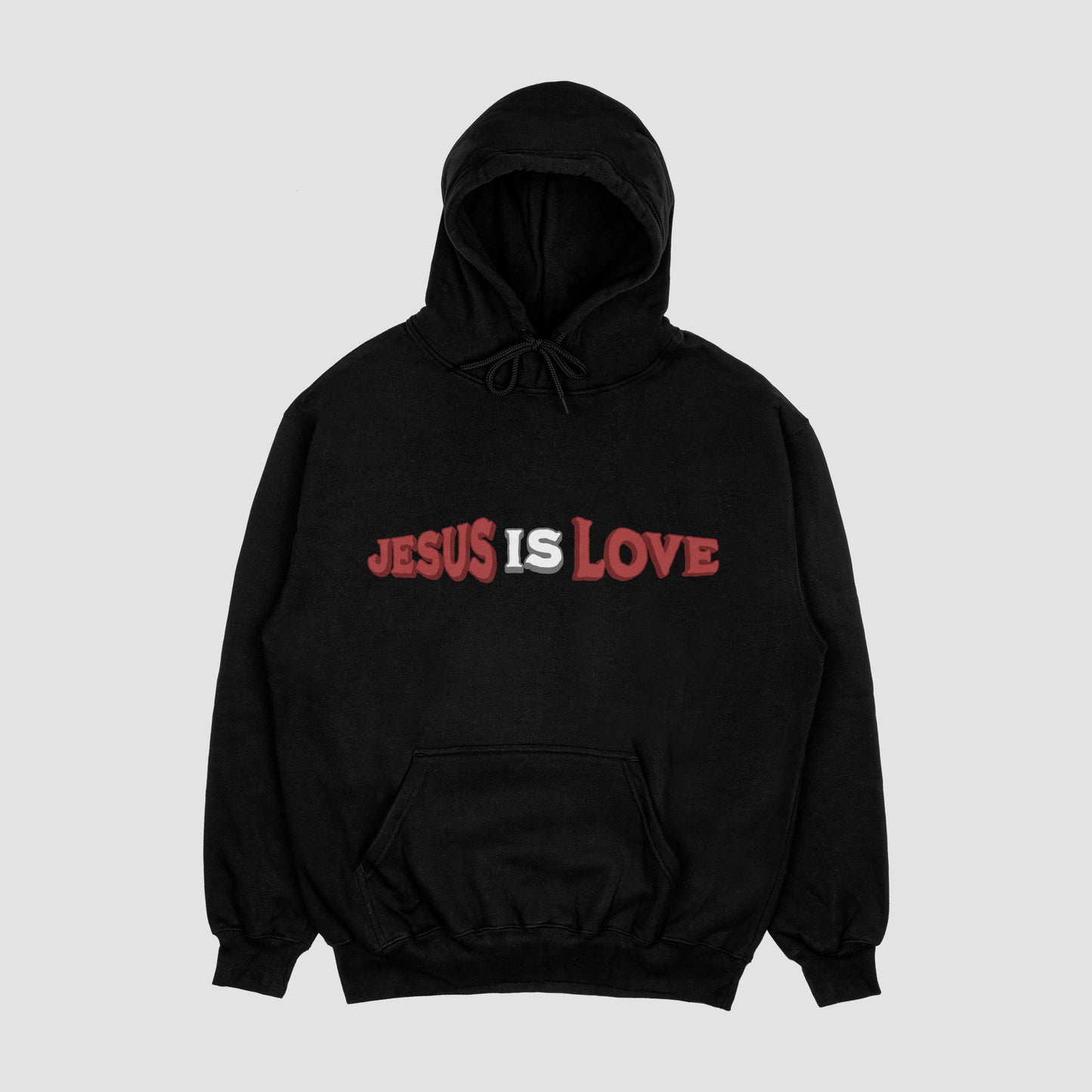 Jesus Is Love Hooded Sweatshirt