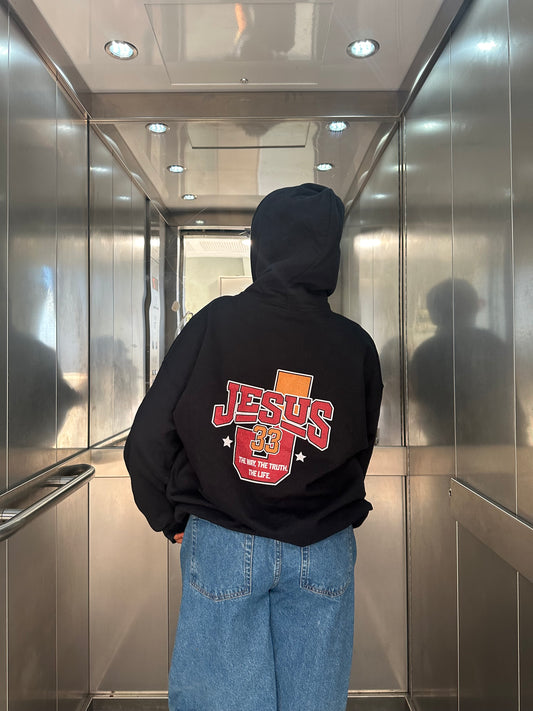 JESUS 33 Jersy Hoodie