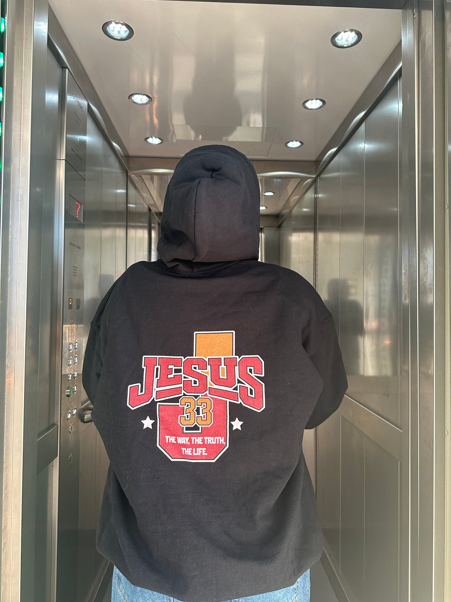 JESUS 33 Jersy Hoodie