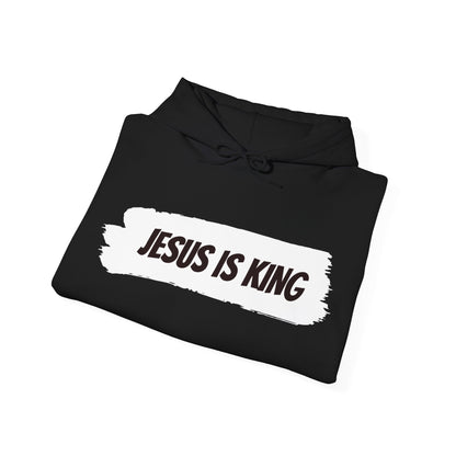 Jesus Is King Hoodie — Christian Faith Pullover