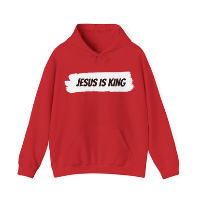Jesus Is King Hoodie — Christian Faith Pullover
