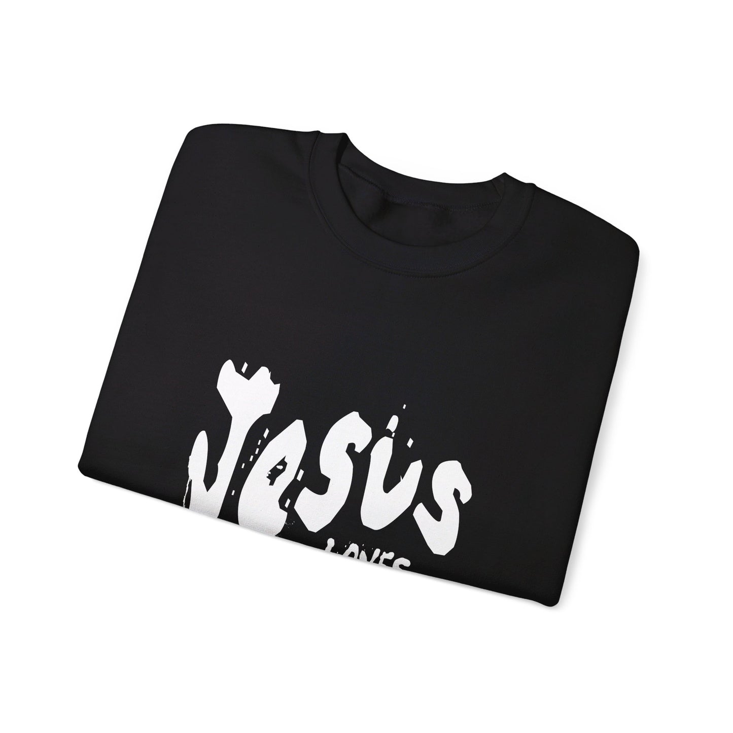 Unisex Jesus Loves You Crewneck Sweatshirt