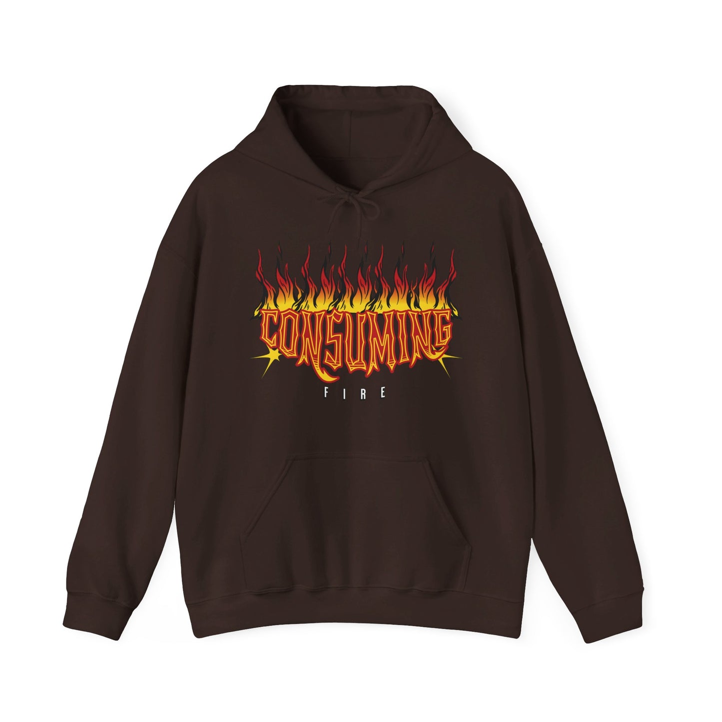 Unisex Consuming Fire Hooded Sweatshirt