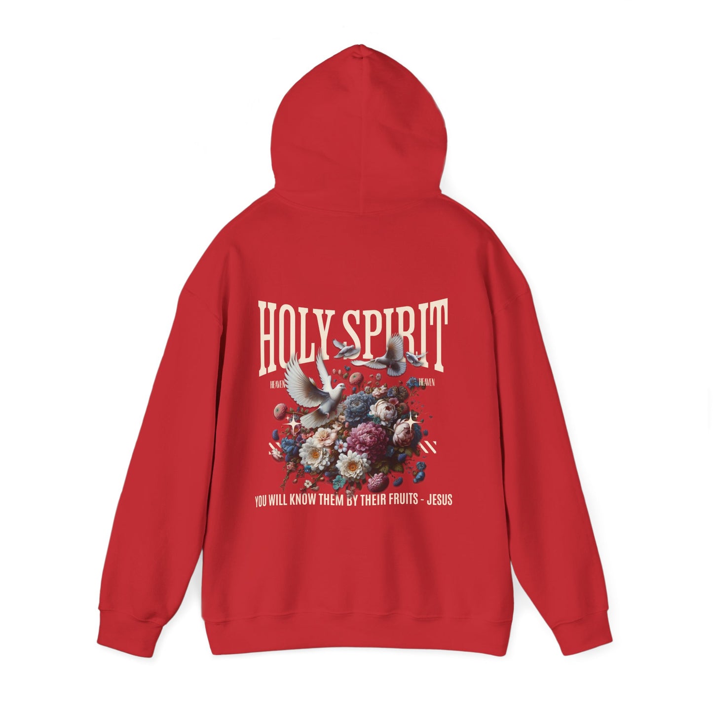 Unisex Holy Spirit Flower Hoodie
