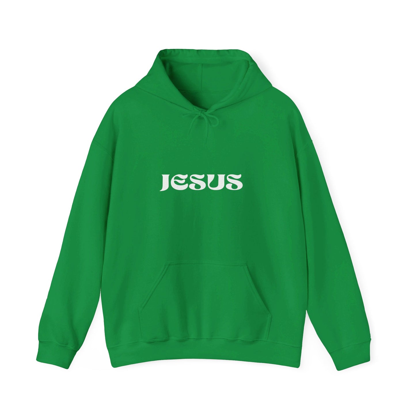 Unisex JESUS statement Hooded Sweatshirt