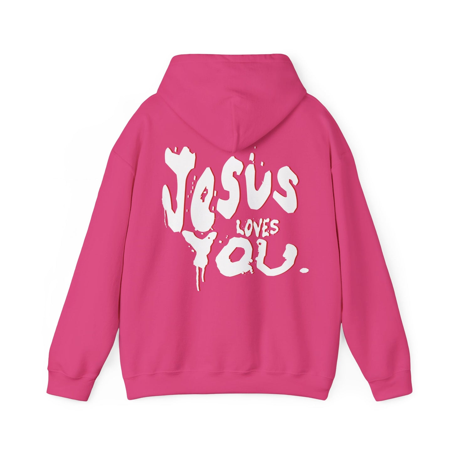 Jesus Loves You Back Christian Hoodie — Faith-Based Inspirational Hoodie