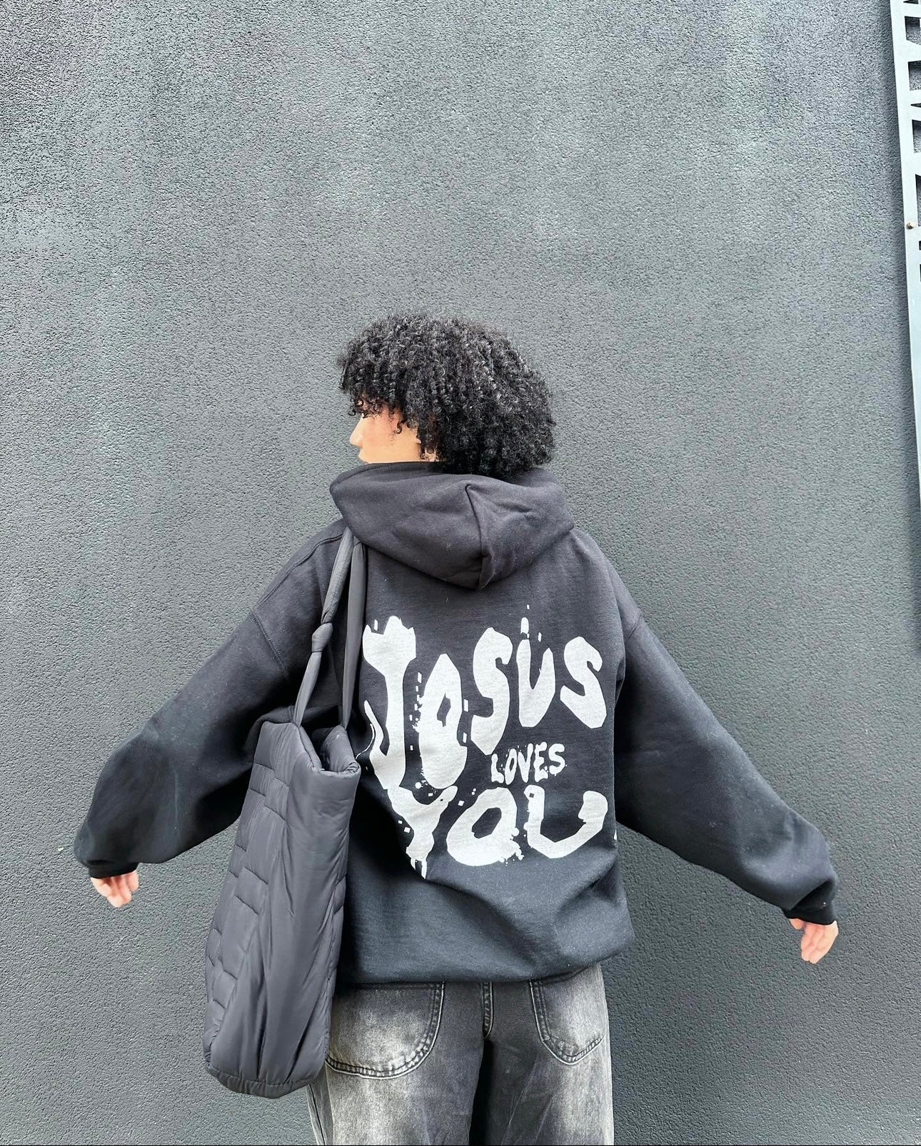 Jesus Loves You Back Christian Hoodie — Faith-Based Inspirational Hoodie