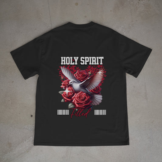 Holy Spirit Dove Flower Unisex T Shirt