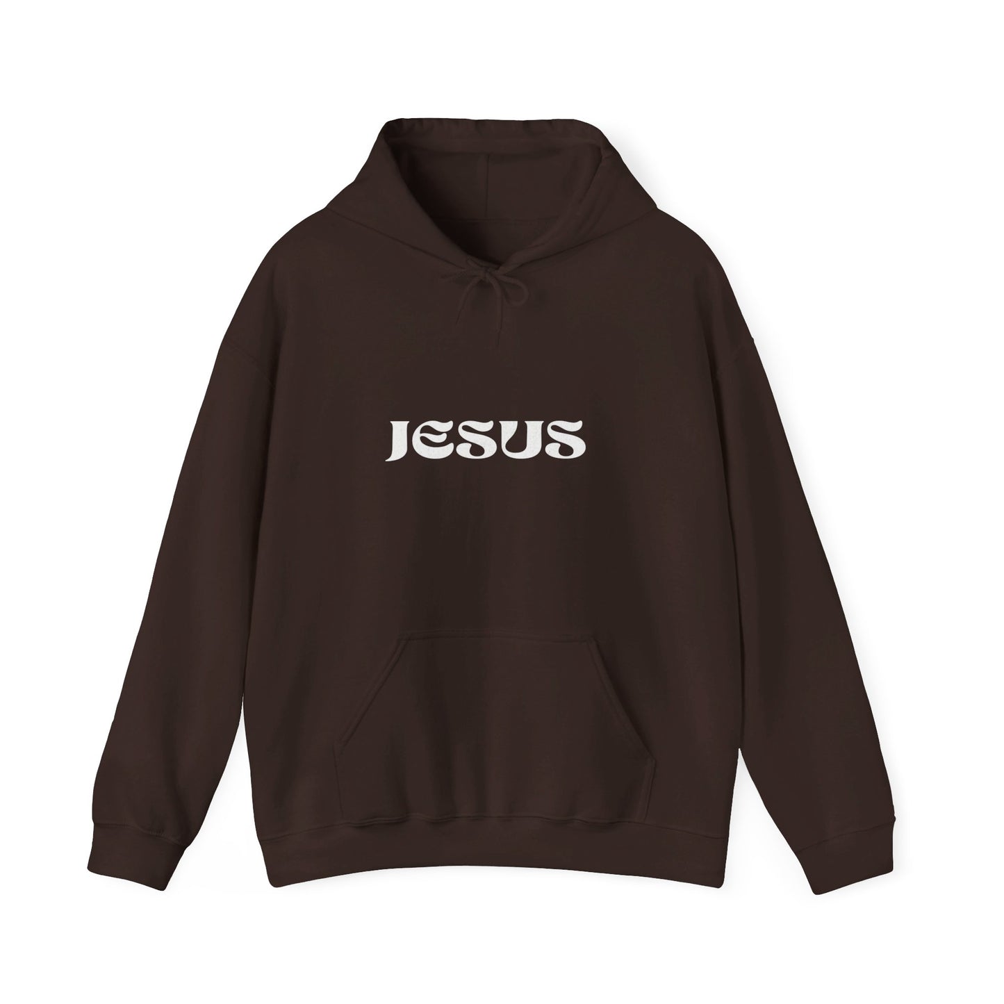 Unisex JESUS statement Hooded Sweatshirt