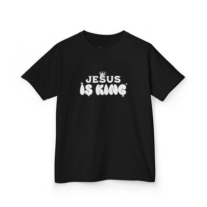 Unisex Kids Jesus is King T shirt (children)