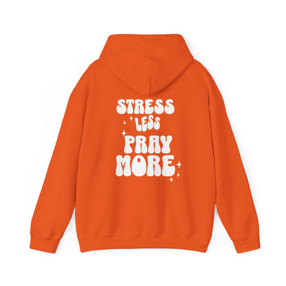 Unisex Stress Less Hooded Sweatshirt