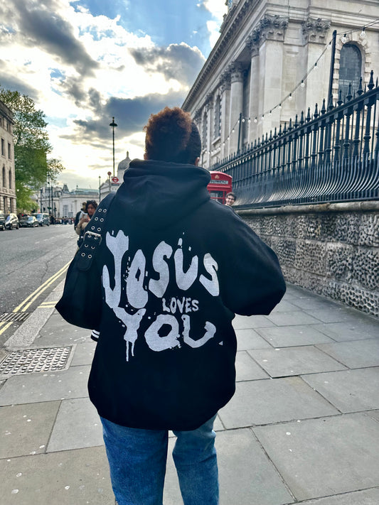 Jesus Loves You Back Christian Hoodie — Faith-Based Inspirational Hoodie
