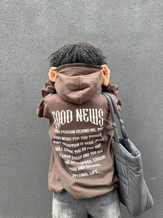 Unisex Good News Hooded Sweatshirt