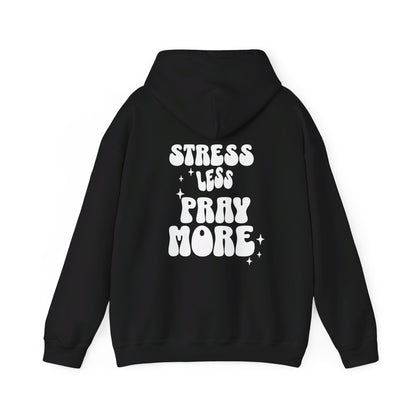 Unisex Stress Less Hooded Sweatshirt