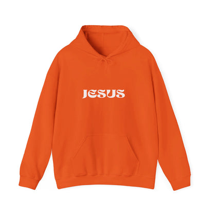 Unisex JESUS statement Hooded Sweatshirt