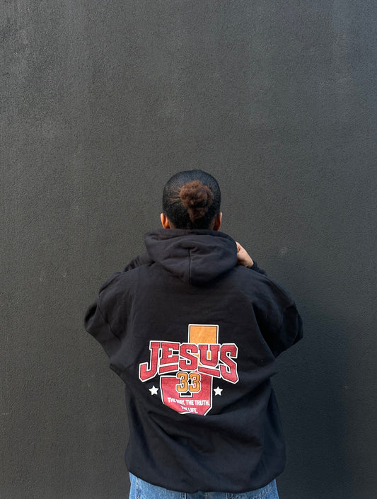 JESUS 33 Jersy Hoodie