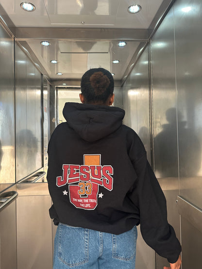 JESUS 33 Jersy Hoodie
