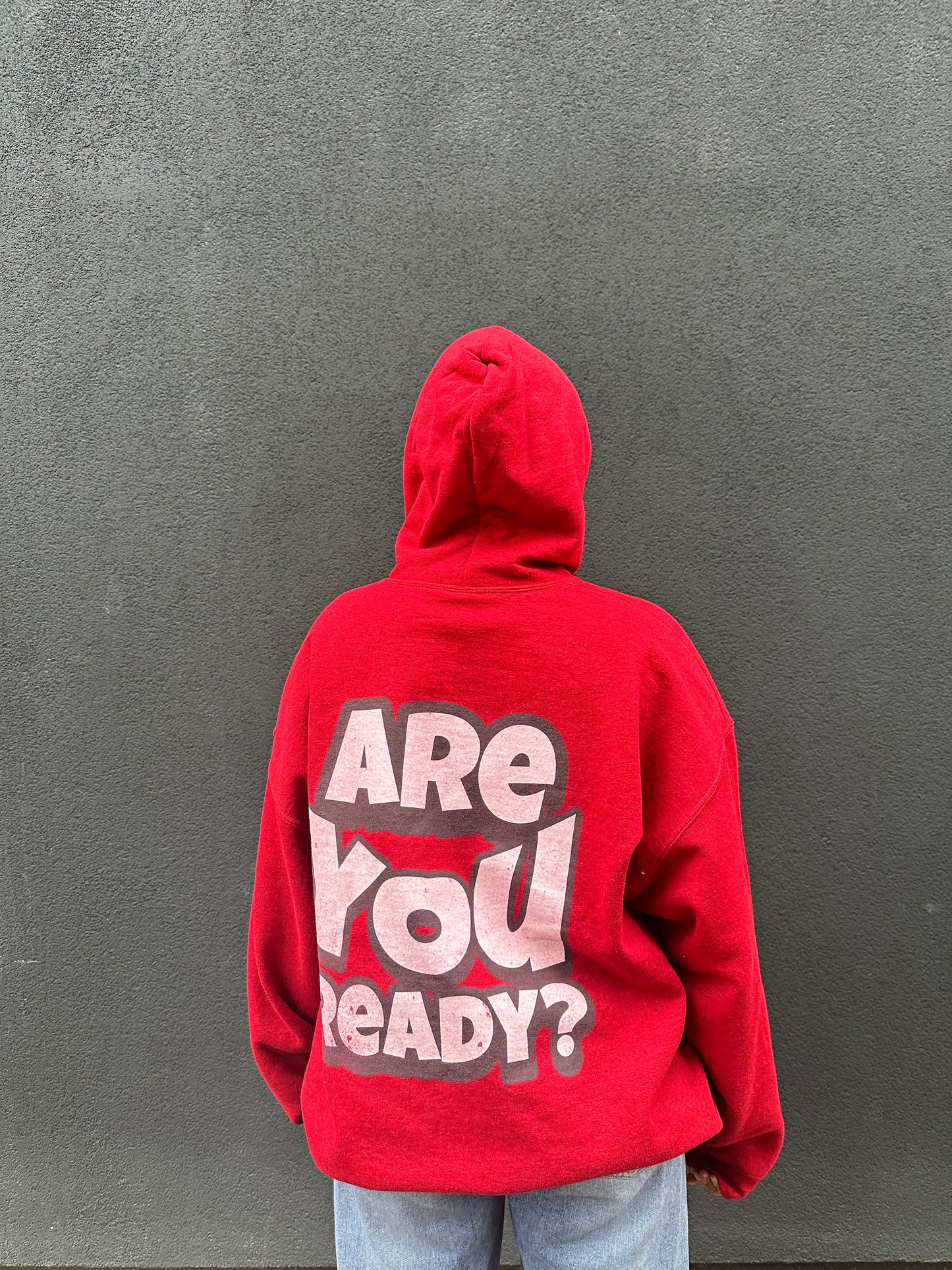 Unisex Are You Ready Hooded Sweatshirt