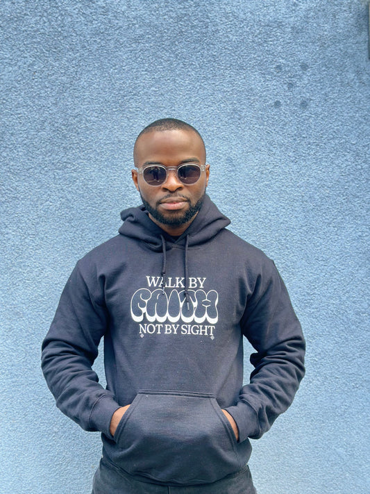 Unisex Walk By Faith Hooded Sweatshirt