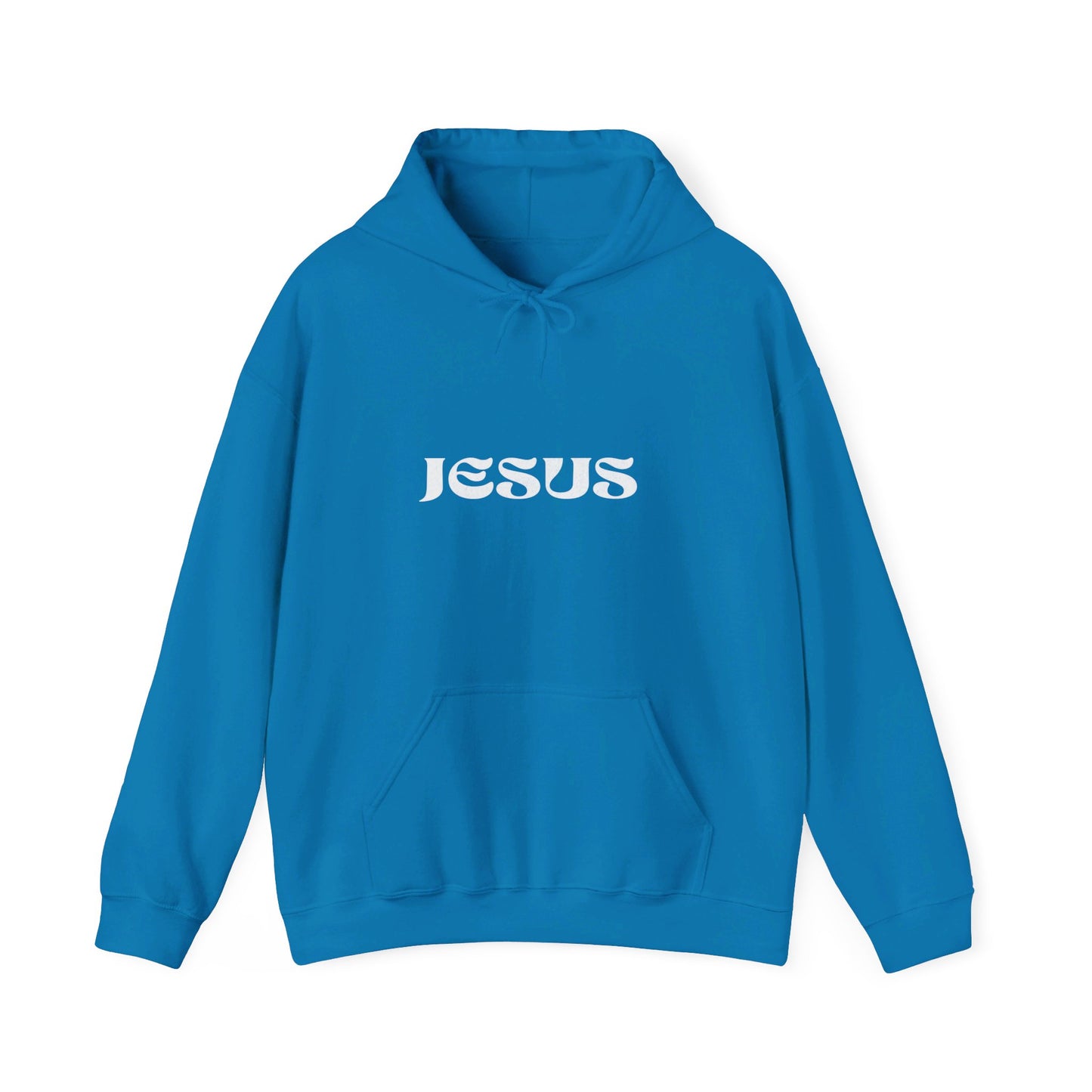 Unisex JESUS statement Hooded Sweatshirt