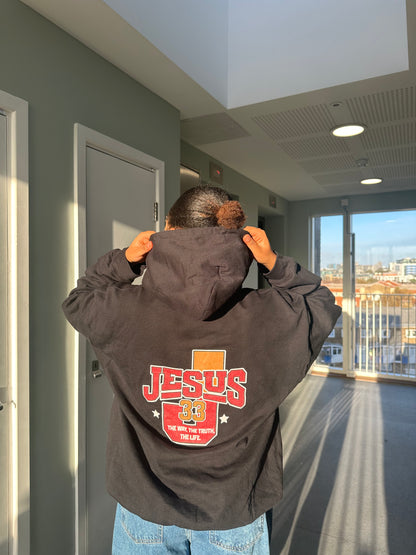 JESUS 33 Jersy Hoodie