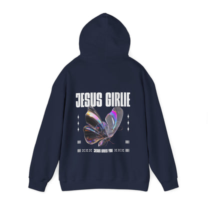 Jesus Girlie Hoodie
