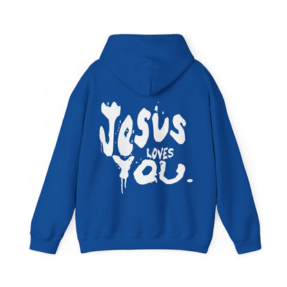 Jesus Loves You Back Christian Hoodie — Faith-Based Inspirational Hoodie
