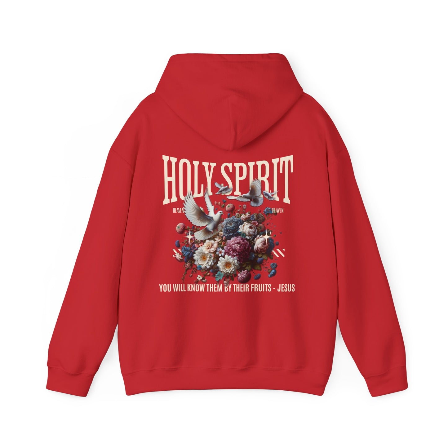 Unisex Holy Spirit Flower Hoodie
