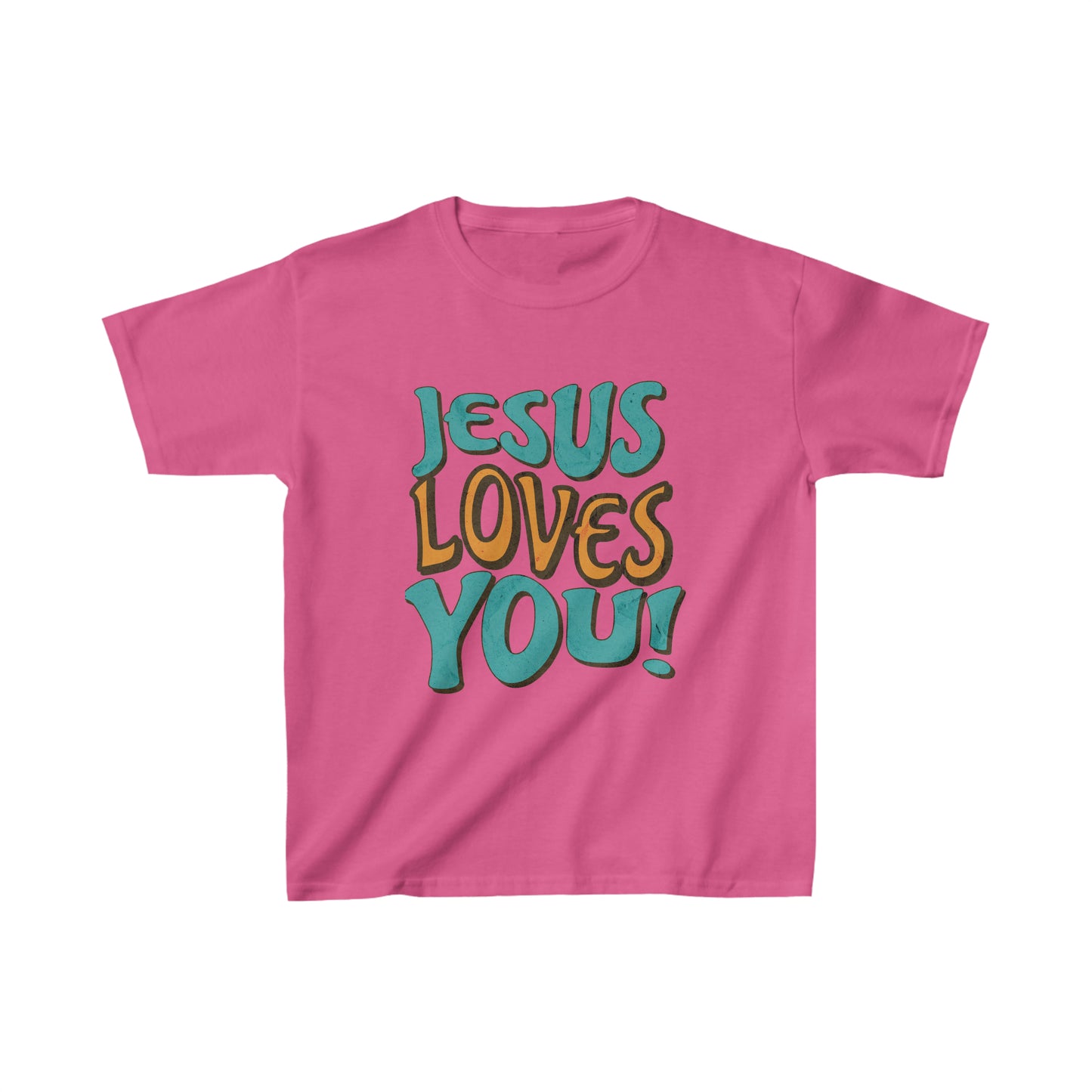 Children unisex Jesus Loves Me Tee