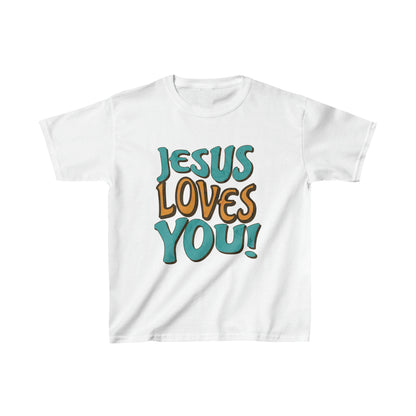 Children unisex Jesus Loves Me Tee