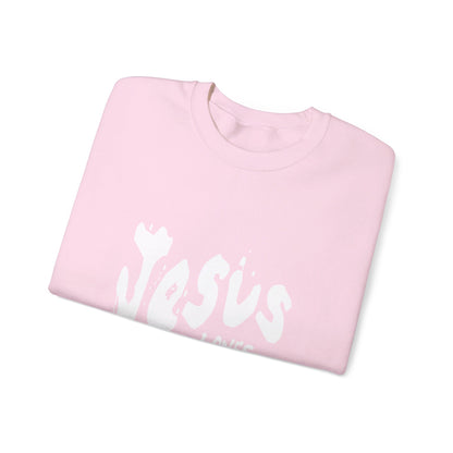 Unisex Jesus Loves You Crewneck Sweatshirt