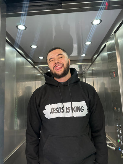 Jesus Is King Hoodie — Christian Faith Pullover
