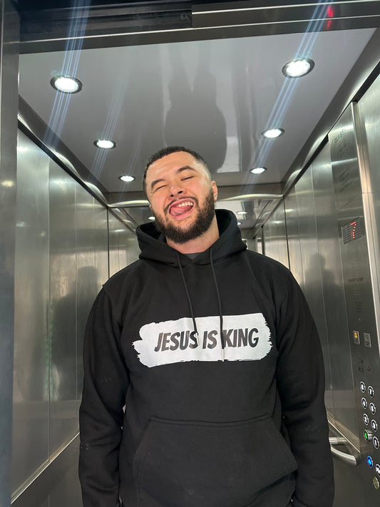 Jesus Is King Hoodie — Christian Faith Pullover