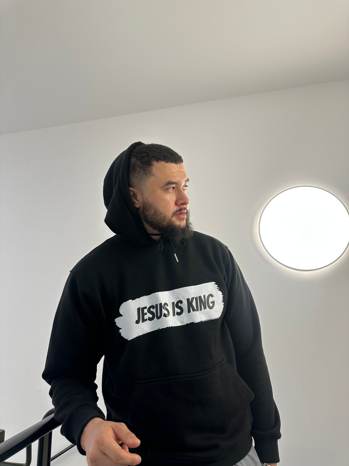 Jesus Is King Hoodie — Christian Faith Pullover