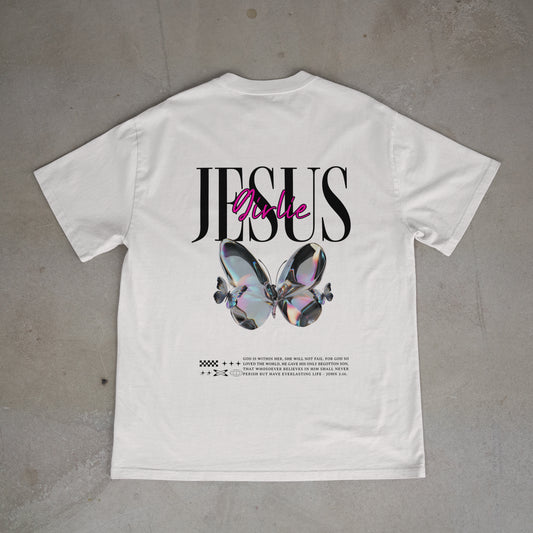 Jesus Girlie T Shirt