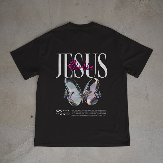 Jesus Girlie T Shirt